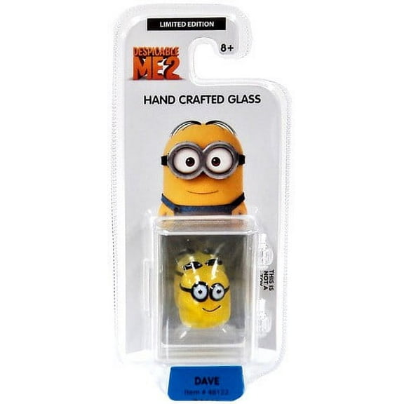 Despicable Me 2 Glassworld Dave 1 Glass Figure