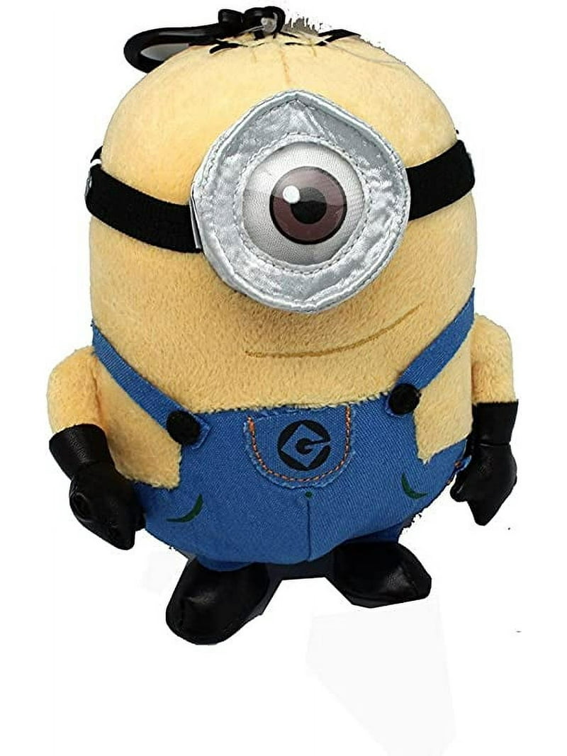 Universal Studios Despicable Me 2 Minion Stuart Plush Keychain