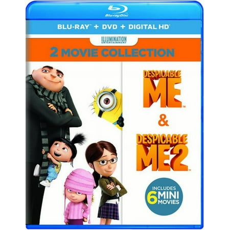 Despicable Me 2-Movie Collection [Blu-ray/DVD] [4 Discs]