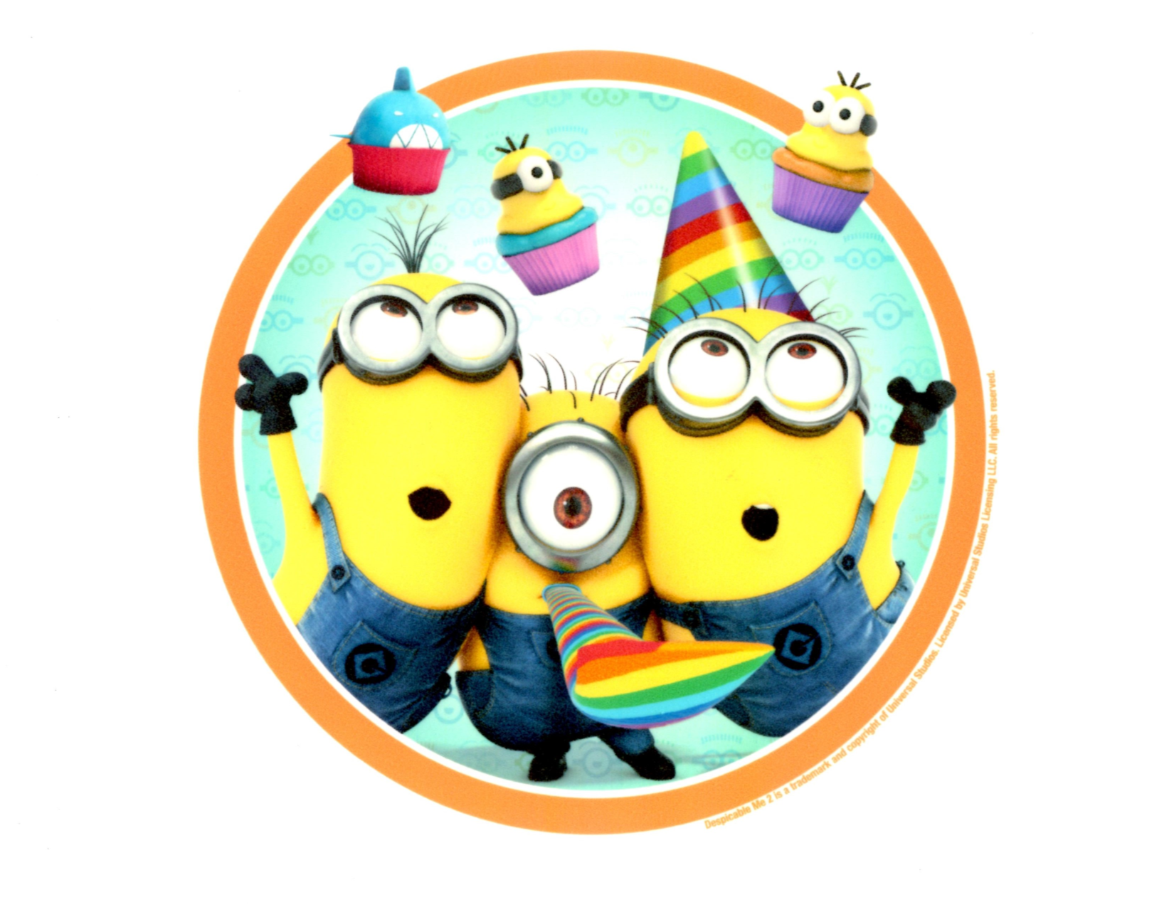 Despicable Me Minions Gru Plan Meme Edible Cake Topper Image