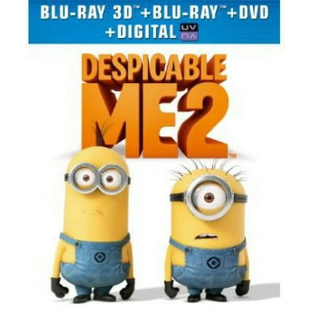 Despicable Me 2 [3 Discs] [Includes Digital Copy] [3D] [Blu-ray/DVD] [Blu-ray/Blu-ray 3D/DVD] [2013]