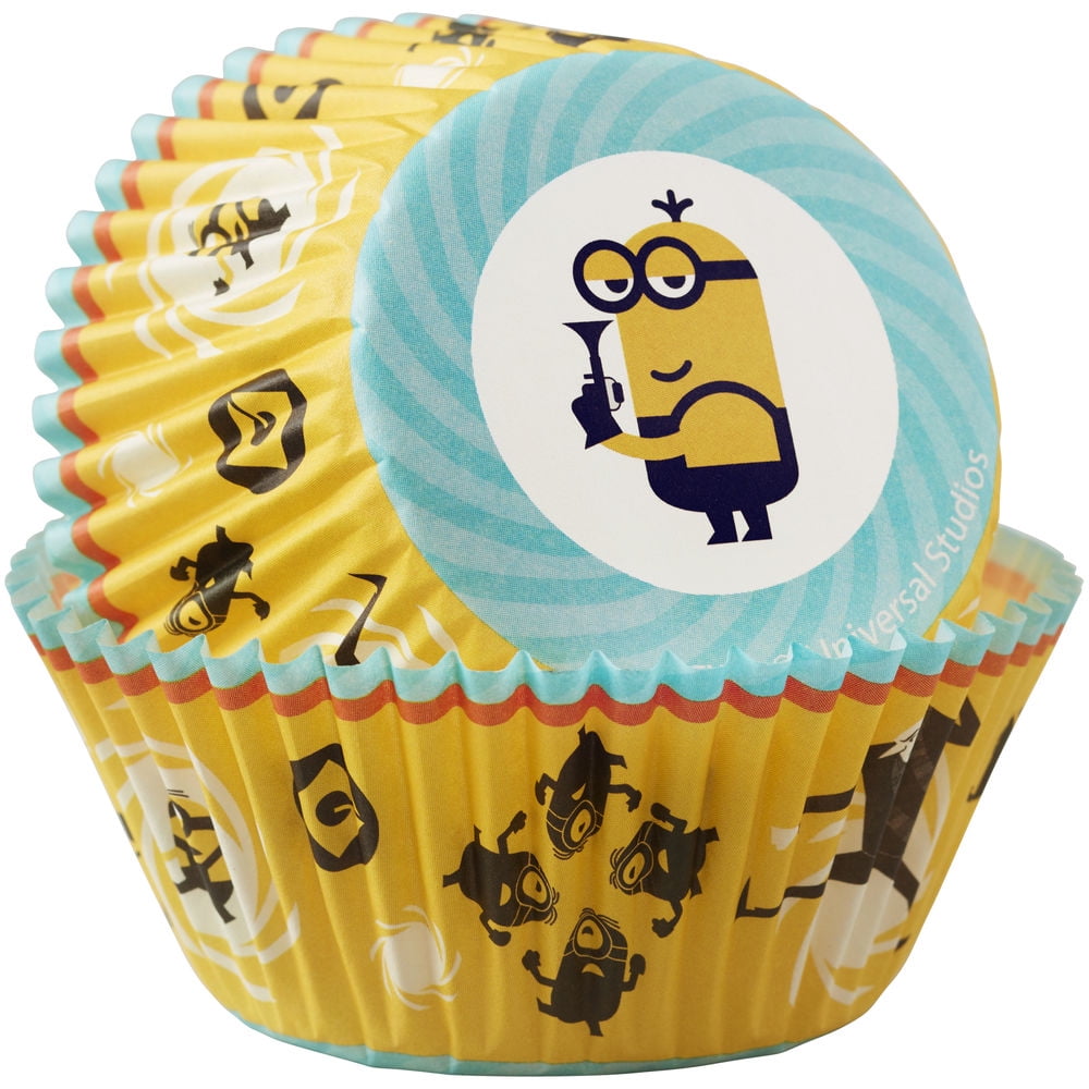 Wilton 415-7112 Despicable Me 3 Minions Baking Cups, 50 Count