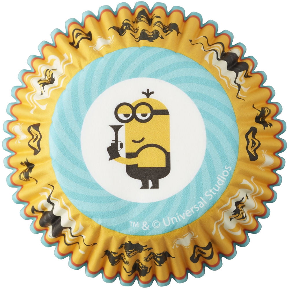 WILTON Despicable Me 3 50 Ct Baking Cups Cupcakes Liners Treats Minions