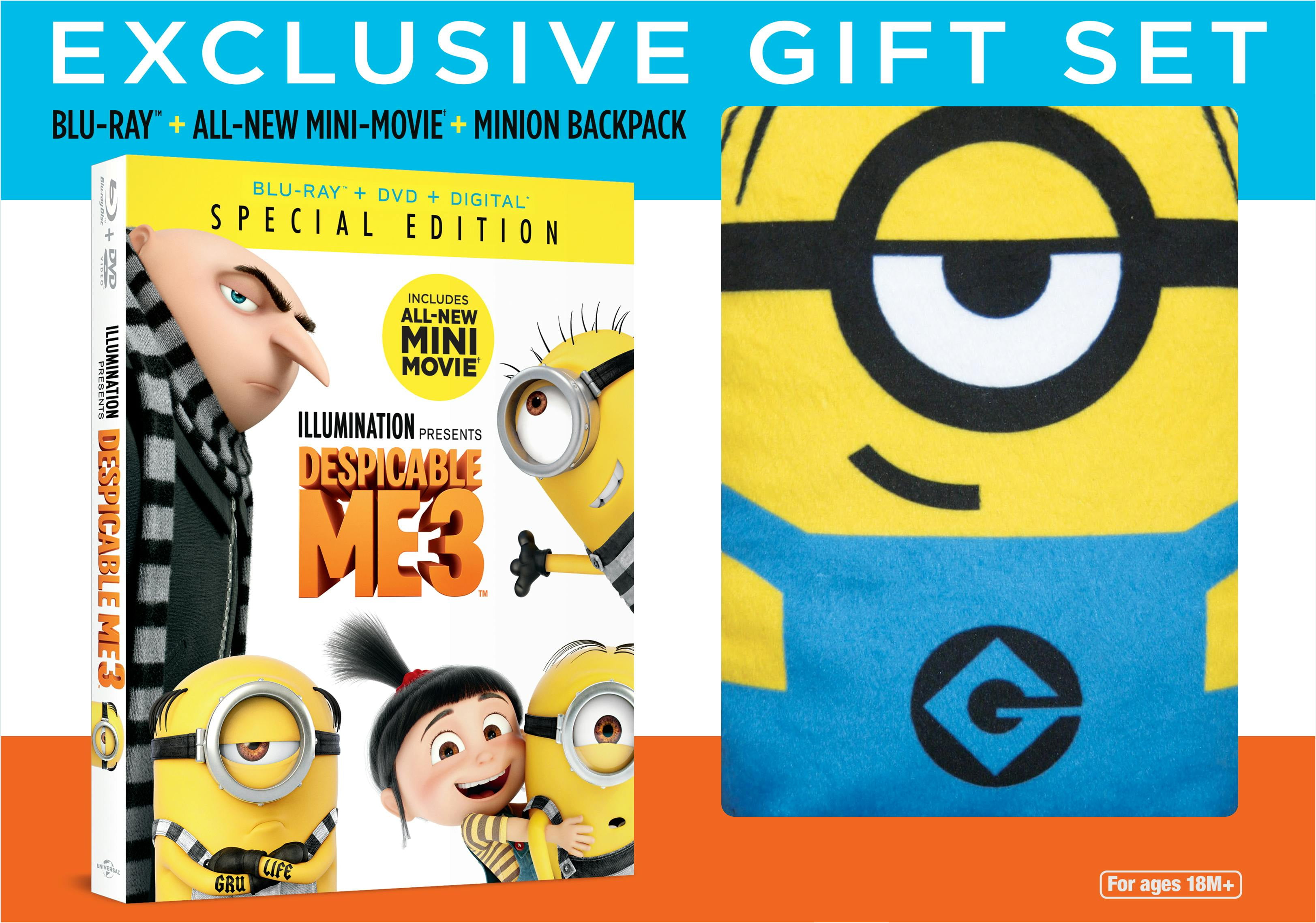 UNIVERSAL STUDIOS Despicable Me 3 (Blu-ray) (Walmart Exclusive)