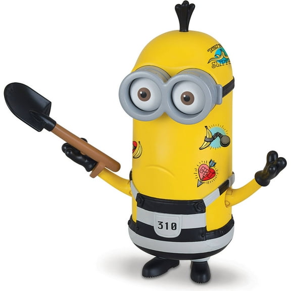 Despicable Me 3 Deluxe Action Figure Jail Time Tattoo Tim