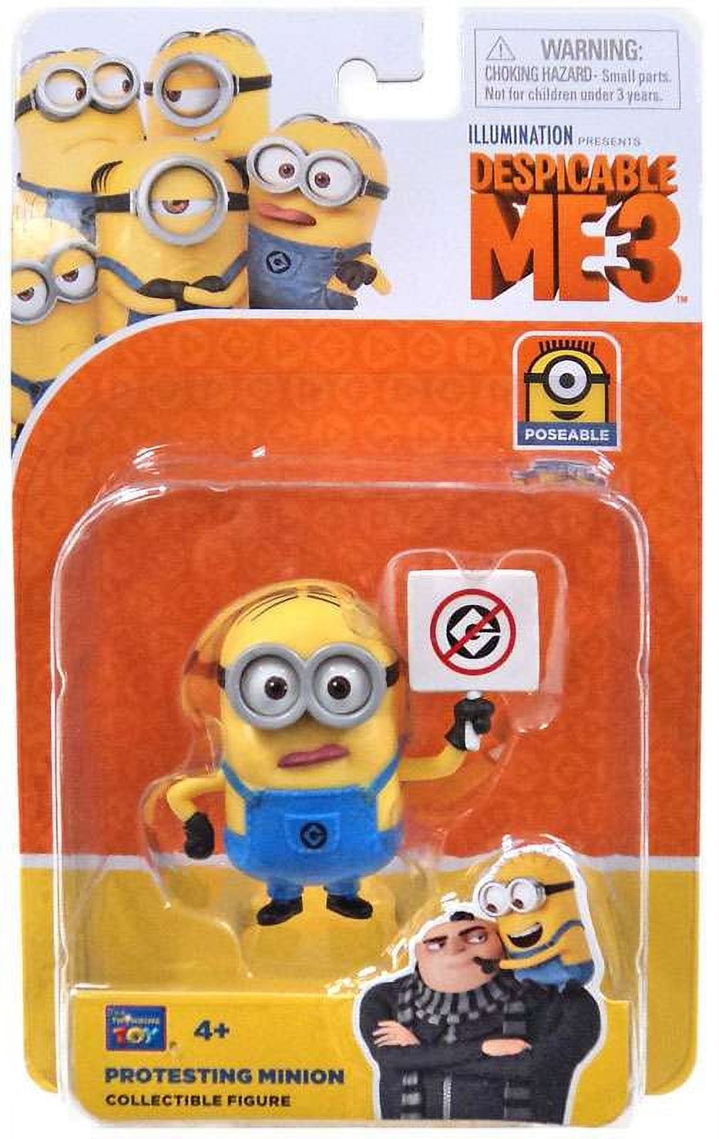 Despicable Me 3 Protesting Minion Action Figure Walmart
