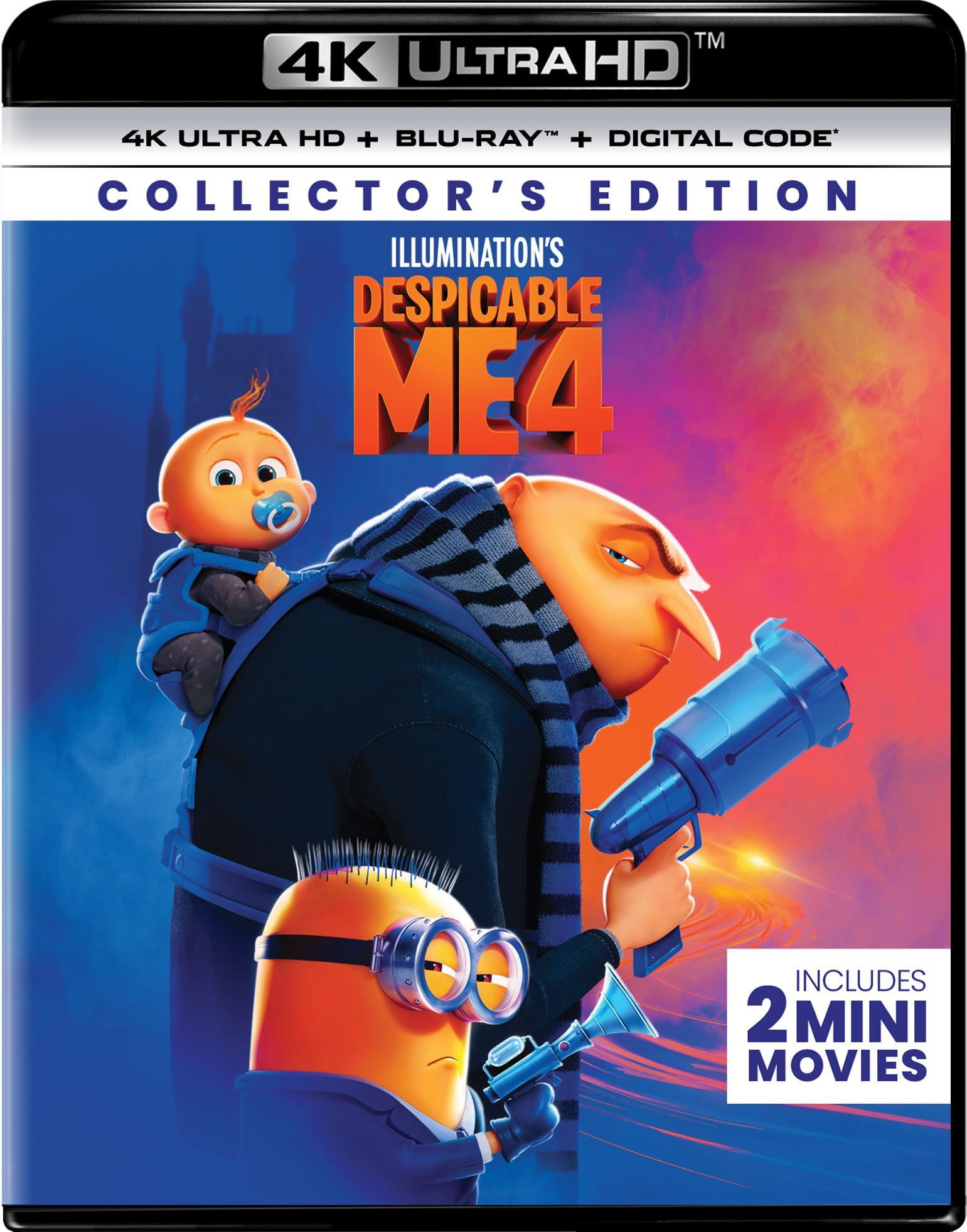 Despicable Me 4 (4K Ultra HD + Blu-ray + Digital Copy), Universal Studios, Kids & Family