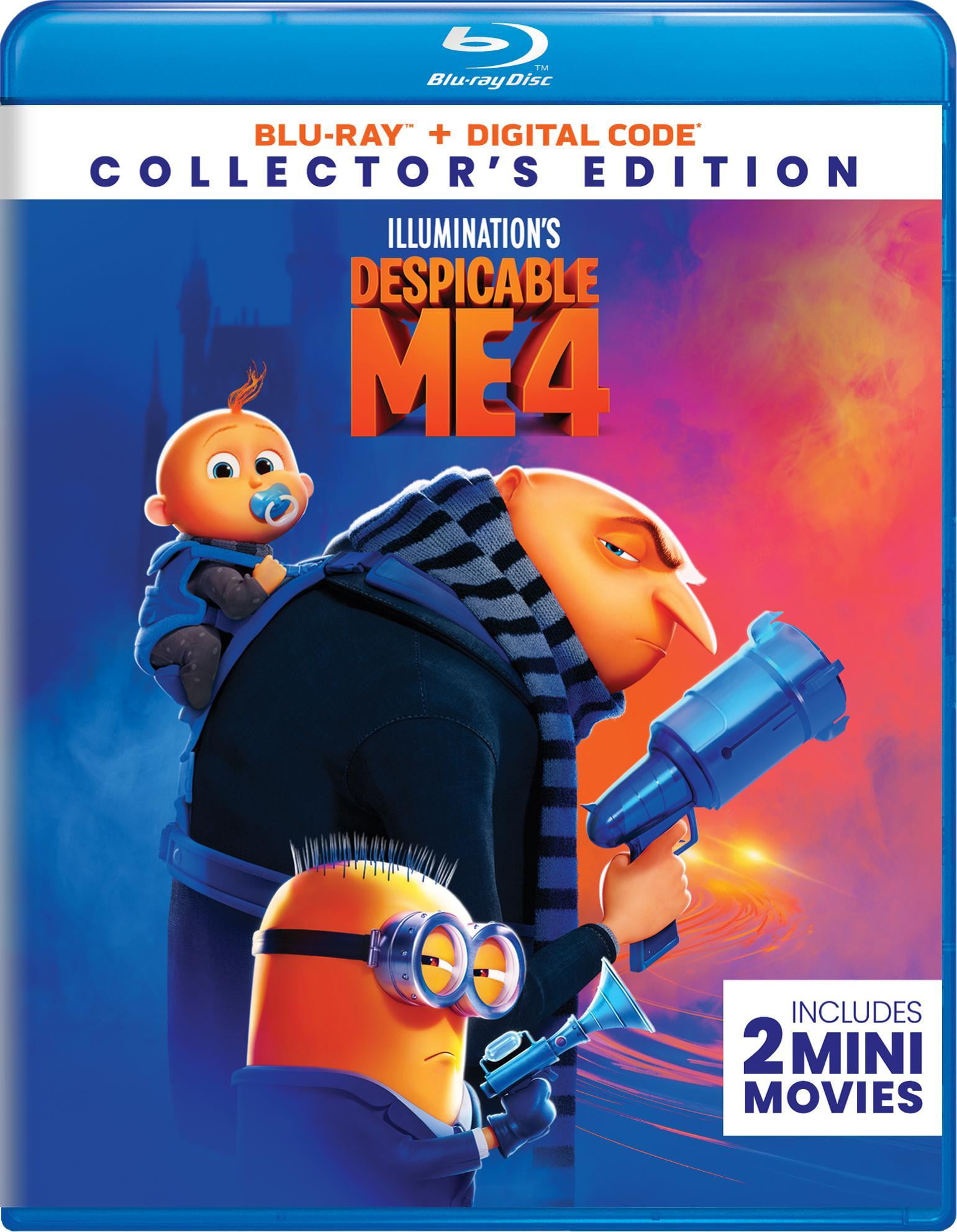 Despicable Me 4 (Blu-ray + Digital Copy), Universal Studios, Kids & Family
