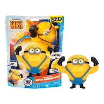 Despicable Me 4 Heroes of Goo Jit Zu Figure Toys, Super Squishy Mega Minion Dave, Ages 4+