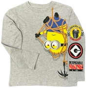 Despicable Me 4 Minions Long Sleeve Shirt (Toddler Boys)