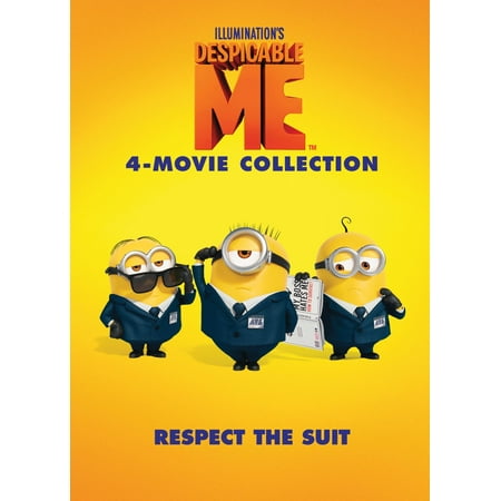 Despicable Me 4-Movie Collection (1-4) (DVD), Family, Univeral