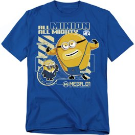T-Shirt Despicable Me Minions 'Dave Is So Blah' - Coton, License Officielle, Coupe Classique