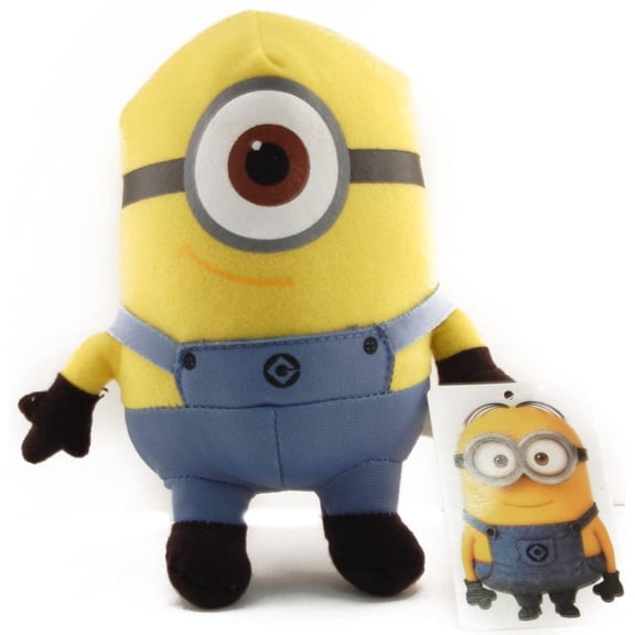 Despicable Me 6" Plush One Eyed Minion Stuart