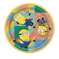 thumbnail image 1 of Despicable Me 8 ct 7" Dessert Cake Plates Cute Minions, 1 of 3
