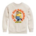 thumbnail image 1 of Despicable Me - A Lil Bit Bananas  - Toddler & Youth Crewneck Fleece Sweatshirt, 1 of 5