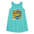 thumbnail image 1 of Despicable Me Minions - Banana Stickers - Toddler & Youth Girls A-line Dress, 1 of 4