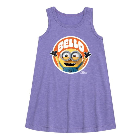 Despicable Me Minions - Bello Minion - Toddler & Youth Girls A-line Dress