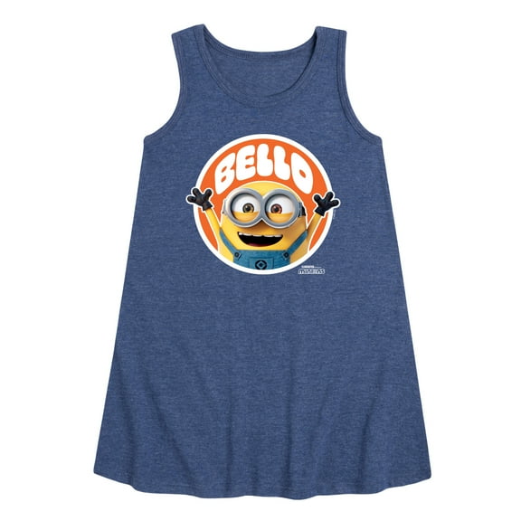 Despicable Me Minions - Bello Minion - Toddler & Youth Girls A-line Dress
