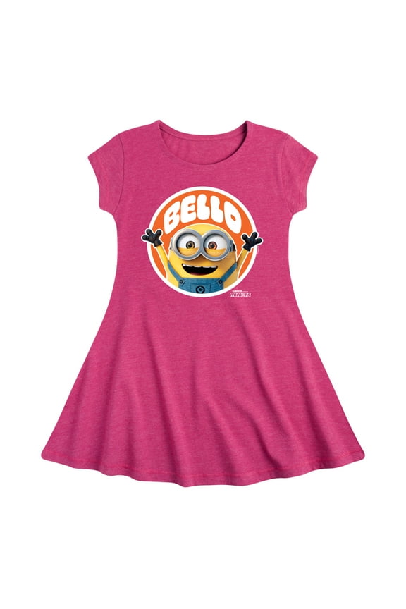 Minions - Bello Minion - Toddler & Youth Girls Fit & Flare Dress