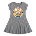 thumbnail image 1 of Despicable Me - Bello Minion - Toddler & Youth Girls Fit & Flare Dress, 1 of 1