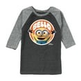 thumbnail image 1 of Despicable Me Minions - Bello - Toddler & Youth Raglan Graphic T-Shirt, 1 of 4