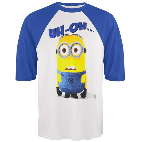 Despicable Me - Blank Stare Me Raglan - Medium