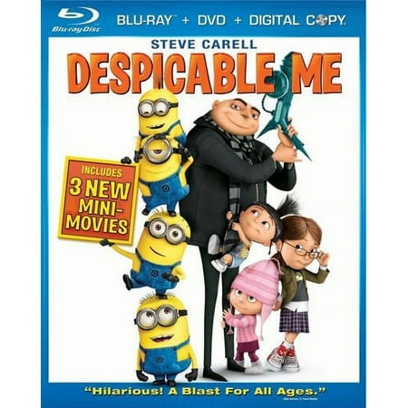 Despicable Me [3 Discs] [Includes Digital Copy] [Blu-ray/DVD] [2010]