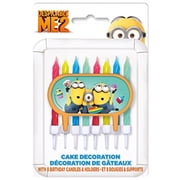 Despicable Me Cake Topper with 8 Candles