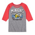 thumbnail image 1 of Despicable Me -  Collegiate  - Toddler & Youth Raglan Graphic T-Shirt, 1 of 6