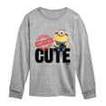 thumbnail image 1 of Despicable Me - Cute Minion - Youth Boys Long Sleeve Graphic T-Shirt, 1 of 4