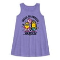 thumbnail image 1 of Despicable Me - Dress To Impress Yourself - Toddler & Youth Girls A-line Dress, 1 of 1