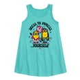 thumbnail image 1 of Despicable Me Minions - Dress To Impress Yourself - Toddler & Youth Girls A-line Dress, 1 of 4
