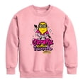 thumbnail image 1 of Despicable Me Minions - Groovy Since Forever  - Toddler & Youth Crewneck Fleece Sweatshirt, 1 of 4