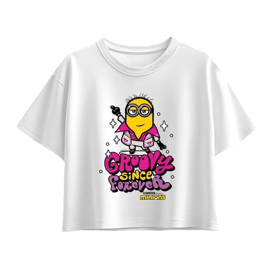 Despicable Me - Groovy Since Forever Short Sleeve Boxy Graphic T-Shirt