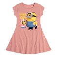 thumbnail image 1 of Despicable Me - Here For The Eats - Toddler & Youth Girls Fit & Flare Dress, 1 of 1
