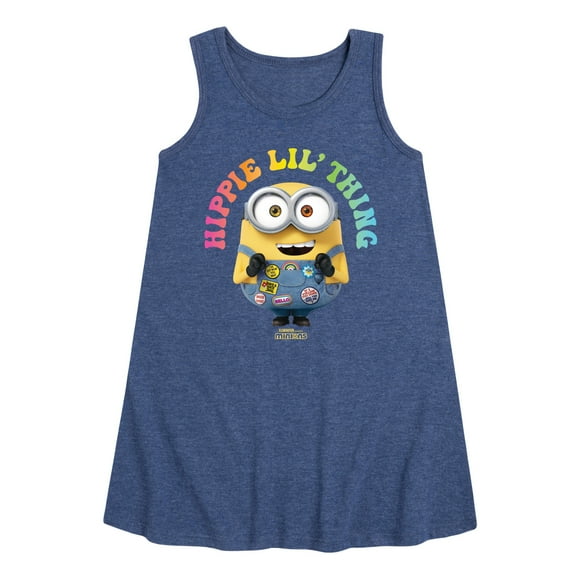 Despicable Me Minions - Hippie Lil' Thing - Toddler & Youth Girls A-line Dress