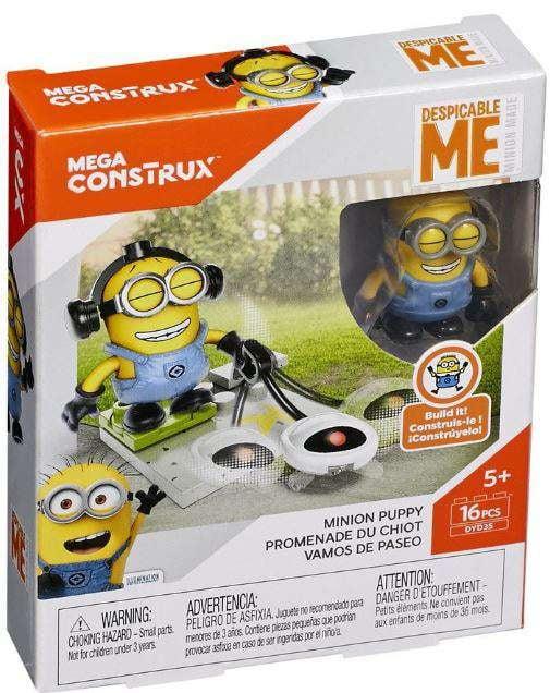 Despicable Me Mega Construx Minion Puppy Set Mega Bloks DYD35
