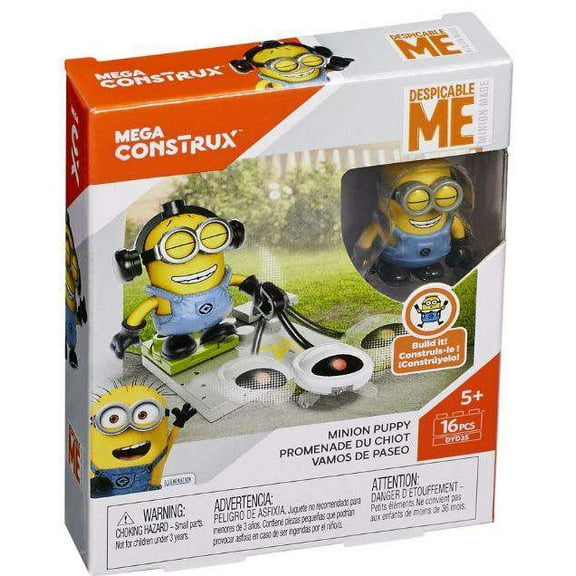 Despicable Me Mega Construx Minion Puppy Set Mega Bloks DYD35