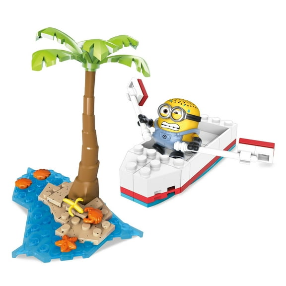 Despicable Me Mega Construx Runaway Rowboat Set Mega Bloks DYD36