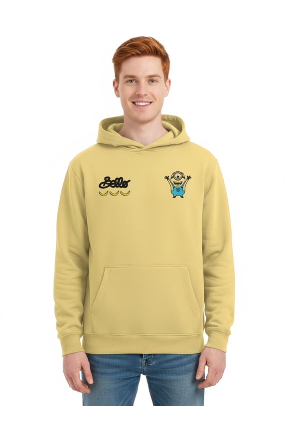 Men's & Big Men's Front & Back Graphic Hoodie, Bello Rager, Sizes S–3XL