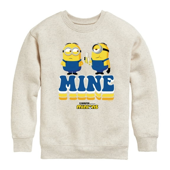Despicable Me Minions - Mine Mine Mine - Toddler & Youth Crewneck Fleece Sweatshirt