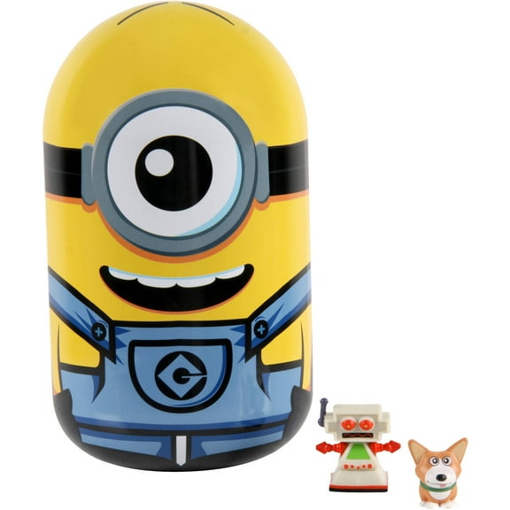 Despicable Me Mineez Series 1, Collector Tin with 2 Minions Figures