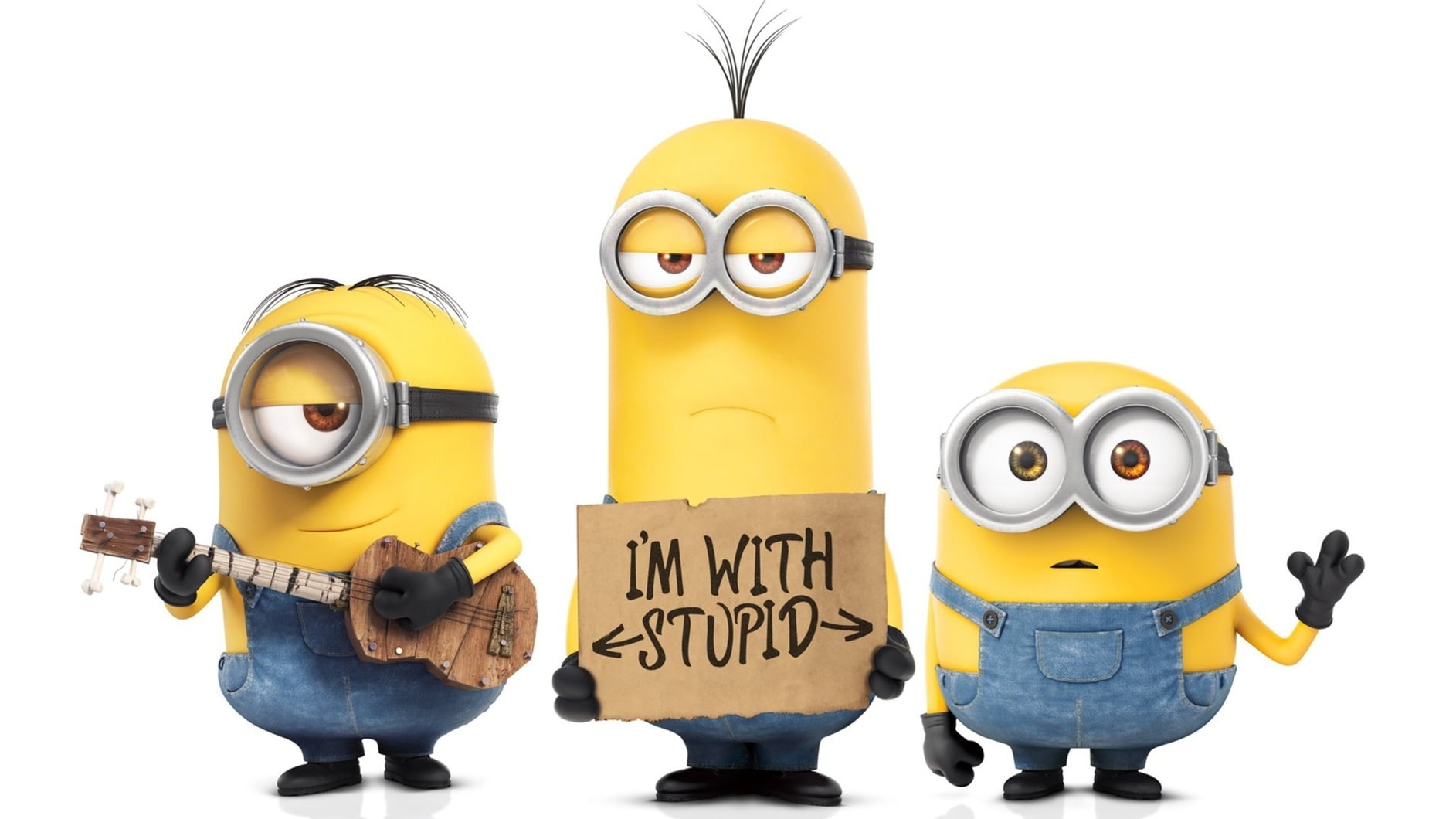 Despicable Me Minion Bob Kevin Stuart Edible Image Cake Topper, by A  Birthday Place - Walmart.com, image size:1885x1060