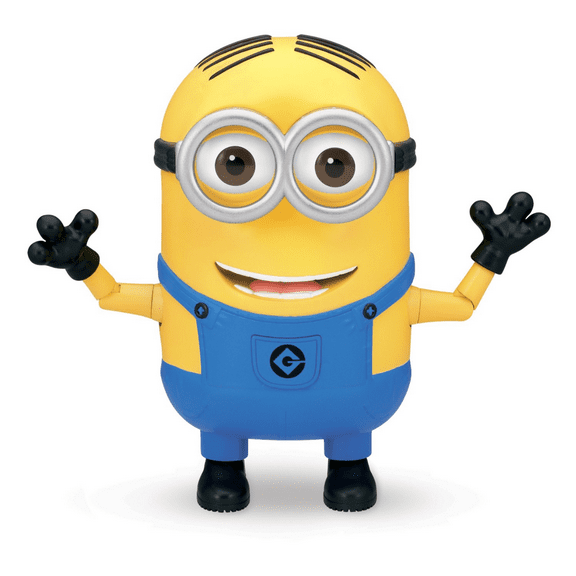 Despicable Me Minion Dave Interactive Talking Action Figure with 55 Movie Phrases, Lights & Movable Joints