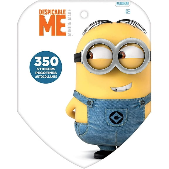 Despicable Me Minion Made Birthday Party Favor 350 Sticker Book