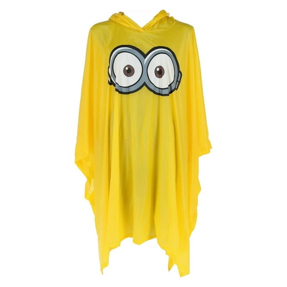 Despicable Me Minion by Illumination Entertainment Hooded Rain Poncho (Unisex One Size)