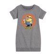 thumbnail image 1 of Despicable Me Minions - A Lil Bit Bananas - Toddler & Youth Girls Fleece Dress, 1 of 5