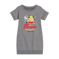 thumbnail image 1 of Despicable Me Minions - Disco Made Me Do It - Toddler & Youth Girls Fleece Dress, 1 of 5