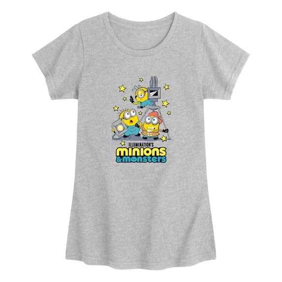 Despicable Me Minions - Film Crew Toddler Girls' Toddler Short Sleeve Graphic T-Shirt