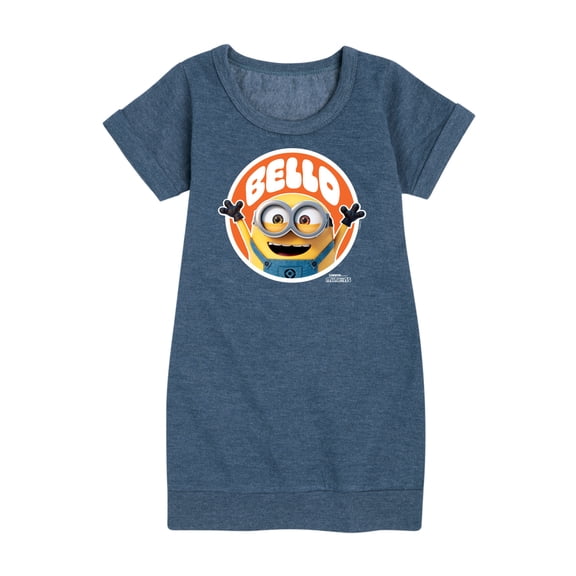 Despicable Me Minions - Hello Bello - Toddler & Youth Girls Fleece Dress